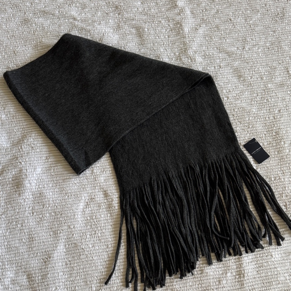 Shawl Fringe Scarf Lucky Brand NWT